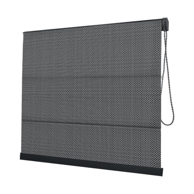 Cortina Romana Preta Tecido Tela Solar Coleção Screen 5% Cor Preto