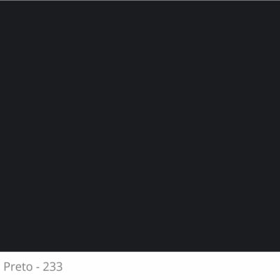 Persiana Horizontal Alumínio Preta Coleção 16mm Cor 233