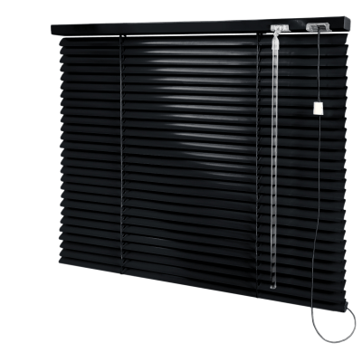 Persiana Horizontal Alumínio Preta Coleção 25mm Cor 233 - 1,80m Larg x 1,40m Alt - Pronta Entrega Persiana Horizontal Alumínio Preta Coleção 25mm Cor 233 - 1,80m Larg x 1,40m Alt - Pronta Entrega