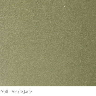 Persiana Vertical Verde PVC Coleção Soft Cor Verde Jade 