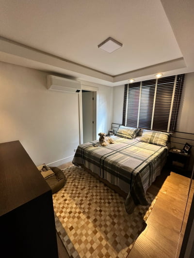 Persiana Horizontal Pvc Madeira com Fita Decorativa