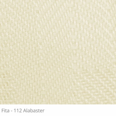 Persiana Horizontal Pvc Rustic com Fita Decorativa