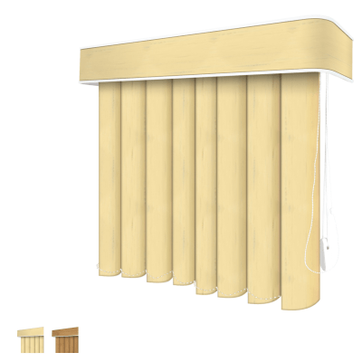 Persiana Vertical PVC Coleção Rustic Persiana Vertical PVC Coleção Rustic