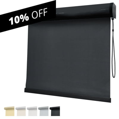 Cortina Rolô Blackout Tecido Pinpoint