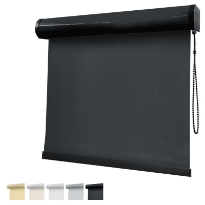 Cortina Rolô Blackout Tecido Pinpoint