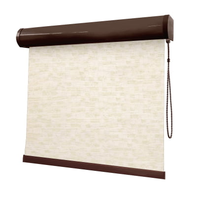 Cortina Rolô Natural Tecido Blackout Coleção TJ Cor 2606