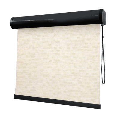 Cortina Rolô Natural Tecido Blackout Coleção TJ Cor 2606