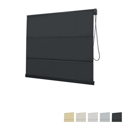 Cortina Romana Blackout Tecido Pinpoint