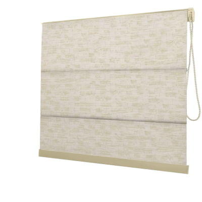 Cortina Romana Natural Tecido Blackout Coleção TJ Cor 2606