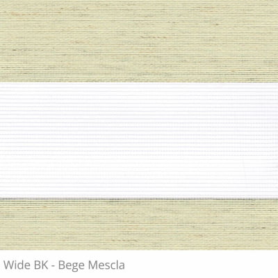 Cortina Rolô Double Vision Semi Blackout Wide