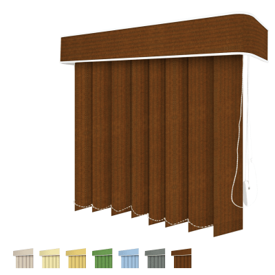 Persiana Vertical Tecido Londres BK Persiana Vertical Tecido Londres BK