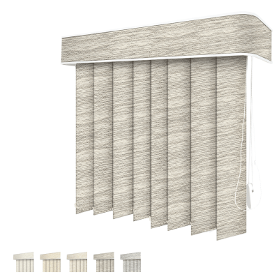 Persiana Vertical Tecido Papyrus BK Persiana Vertical Tecido Papyrus BK