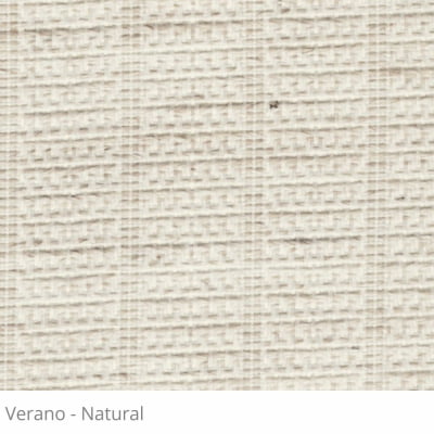 Persiana Vertical Natural Tecido Translúcido Coleção Verano Cor Natural