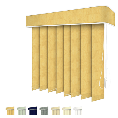 Persiana Vertical Tecido Vitral